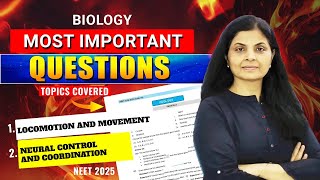 Biology most important questions test  6 l NEET 2025 l Rewind test series neetpreparation [upl. by Nhaj]