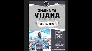 MWL CHRISTOPHER MWAKASEGE SEMINA YA VIJANA TAR 19 JUNE 2022 SAA 930 PM [upl. by Reinaldo722]