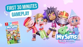 MySims Cozy Bundle  First 30 minutes Gameplay  Nintendo Switch [upl. by Nylimaj14]