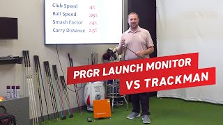 How Does the PRGR Launch Monitor Compare to Trackman [upl. by Althee]