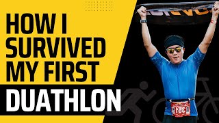 My FIRST Duathlon  Trifactor RunBikeRun Philippines 2022  Duathlon Vlog 3 [upl. by Ellenrahs]