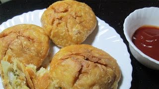 Aloo Kachori Recipe  Khasta Aloo Potato Kachori recipe [upl. by Lesh]