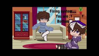 Bottom become top 💙💚 🧡💜 check desc 👾bl trending dnf gacha cute video karlnap [upl. by Ahtenek]