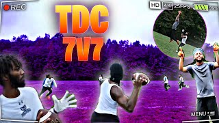 TDC PLAYS 7V7 FOOTBALL EVERYONE WAS GETTING ACTIVE [upl. by Hsirahc511]