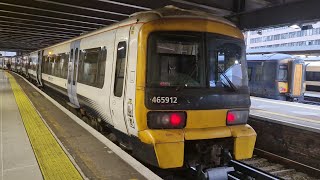 Journey On The Southeastern Service 465912 From London Victoria To Eltham [upl. by Kaitlynn]