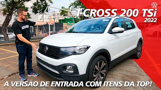 Volkswagen TCROSS 200 TSi 2022  Com Itens da Versão Mais Cara e Bem Mais Barato [upl. by Persse]