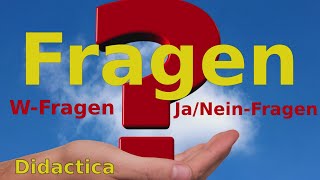 Fragen auf Deutsch WFragen amp JaNeinFragen A1 [upl. by Nenad892]