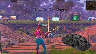 How To Get Macro In Fortnite With SPC Gear LIX [upl. by Arorua]