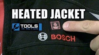 Bosch 12V Max Heated Jacket PSJ120M [upl. by Schriever637]