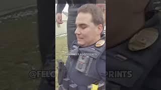 Cop Saves Colleague INTENSE shorts [upl. by Annotahs]