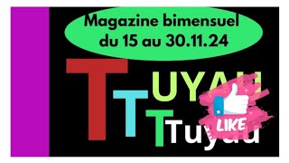 MAGAZINE BIMENSUEL LE TUYAU DU 15 AU 30112024 INDISPENSABLE france horse belgique [upl. by Zanas]