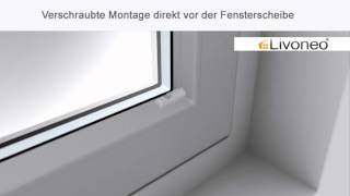 Plissee Montage VS2Modell am Fenster montieren [upl. by Irim]