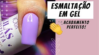 ESMALTAÇÃO EM GEL PERFEITA  PASSO A PASSO [upl. by Tnecniv468]