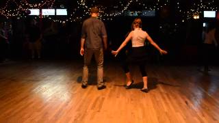 Beginning Lindy Hop  How to do Twists and Swivels [upl. by Ierbua]