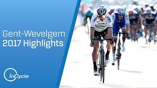 GentWevelgem 2017  Full Race Highlights  inCycle [upl. by Allyn346]