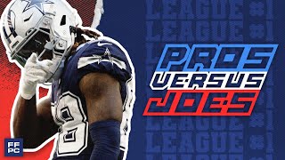 2024 FFPC Pros vs Joes League 1 Live Draft Coverage [upl. by Elgar]