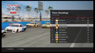 NASCAR Heat 5Chevrolet Camaro Auto Club Speedway NASCAR Cup Series [upl. by Orth]