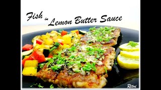 Fish in Lemon Butter Sauce [upl. by Hendrika]