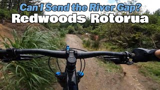 Can I send the river gapRedwoods Rotorua trails [upl. by Tnomyar]