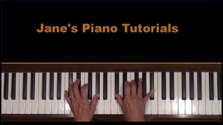 Greensleeves Piano Tutorial [upl. by Anrahc]