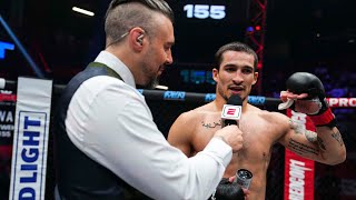 Biaggio Ali Walsh Adds Another 1stRound KO to Amateur Resume  Post Fight Interview [upl. by Gaul]