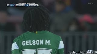 Gelson Martins vs Barcelona 5122017 Champions League 20172018 Group Stage Round 6 [upl. by Ainolloppa834]