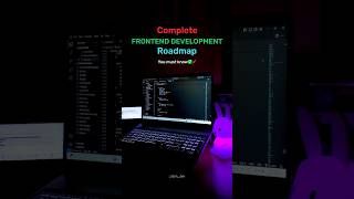 Frontend Development roadmap🚀📌✅ frontenddeveloper frontenddevelopment shorts ytshorts [upl. by Yenroc]