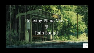 Relaxing Music and Rain Sound White Noise Relaxing Music Sleeping Music Studying Music [upl. by Yokum]