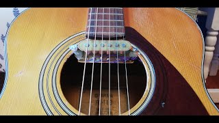 6 D Gitarren Pickup  Tonabnehmer mit 6 Ausgängen [upl. by Leftwich113]