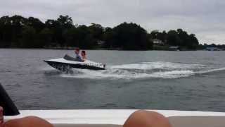 Lil Wake  Quick vid shot from the SeaRay [upl. by Alokin477]