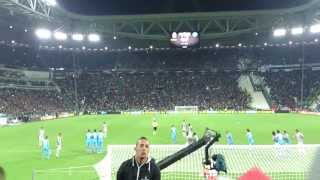 JUVENTUS 30 napoli Curva Sud Punizione di Pirlo e bordello in Curva Sudmp4 [upl. by Hach5]