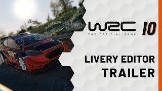 WRC 10  Trailer Editore Livree [upl. by Ahsiuqel]