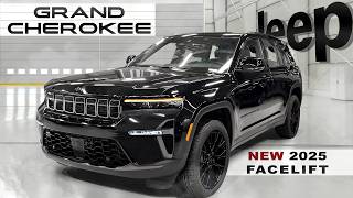 New Jeep Grand Cherokee 2025 Facelift  FIRST LOOK at Exterior Refresh amp Interior Changes [upl. by Kermit]