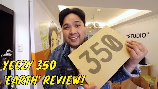 YEEZY 350 BOOST V2 EARTH ONFEET REVIEW Cop or Drop [upl. by Bennink]