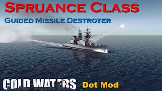 Missile Destroyer Duel  Cold Waters Dot Mod Surface Warfare Engagement [upl. by Madox206]