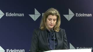 2023 Edelman UK Trust Barometer The Rt Hon Penny Mordaunt MP keynote speech [upl. by Altis115]