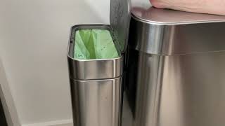 Simplehuman Compost Caddy Review [upl. by Eniruam]