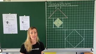 Mathematik Klasse 34 Geometrie  Vergrößern und verkleinern [upl. by Rosina442]