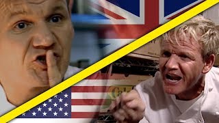 The Difference Between the UK and USA Kitchen Nightmares [upl. by Kcam886]