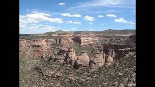 Coke Ovens Overlook in Colorado National Monument Panoramic View [upl. by Iv]