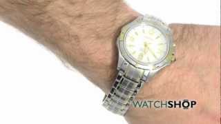 Mens Seiko Coutura Perpetual Calendar Watch SNQ124P1 [upl. by Atinihc]