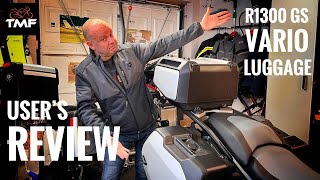 New BMW R1300GS Vario Luggage  Users Review [upl. by Pavyer60]