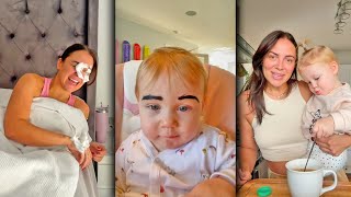 1 YEAR OLD BABY PRANKS THE FAMILY EVERYDAY HANBY CLIPS PRANK COMPILATION EXTENDED BONUS CLIPS [upl. by Hal]