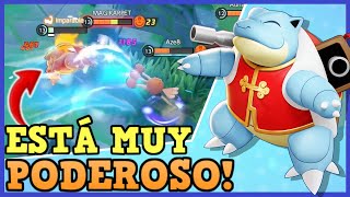 ASÍ uso uno de LOS MEJORES DEFENSIVOS Blastoise  Pokémon Unite [upl. by Barrington]