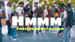 Chris Brown  Hmmm official dance video ft Davido [upl. by Hakceber]