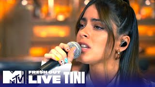 TINI Performs “Un Beso en Madrid”  MTVFreshOut [upl. by Nodyarb]