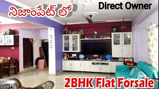 Nizampet 2BHK FLAT FORSALE Direct Owner JoshProperties [upl. by Anaig796]