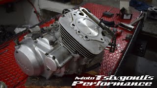 Yamaha XT600E Ολικό Rebuild Μέρος 2 [upl. by Coit241]