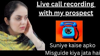 Live call recording with prospect  forever living products forever living products real or fake [upl. by Diarmit]