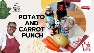 JAMAICAS BEST POTATO CARROT PUNCH [upl. by Calv]